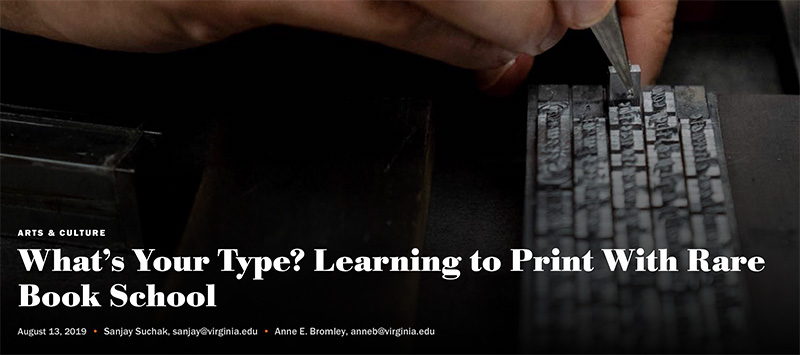 In or near Virginia? Check out What’s Your Type