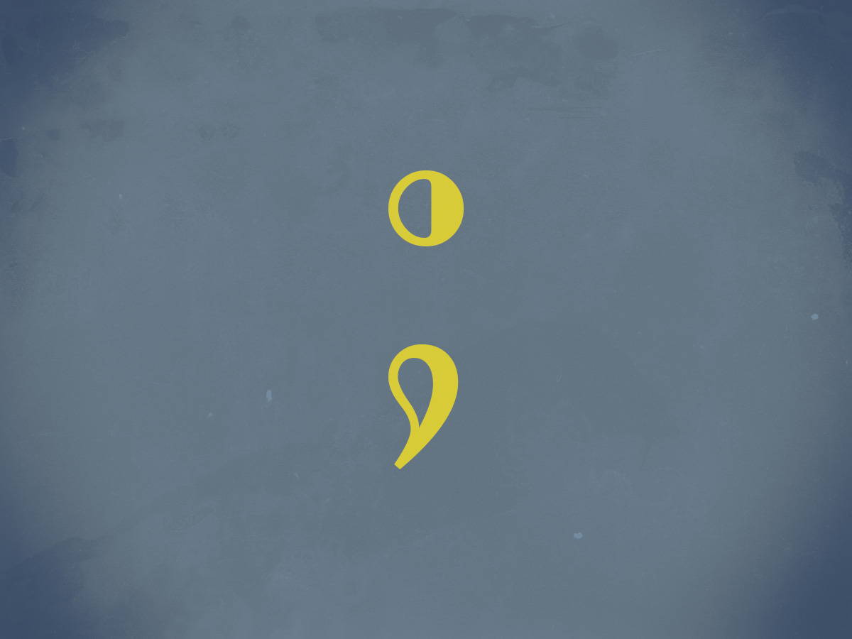 Penguin UK on the semicolon