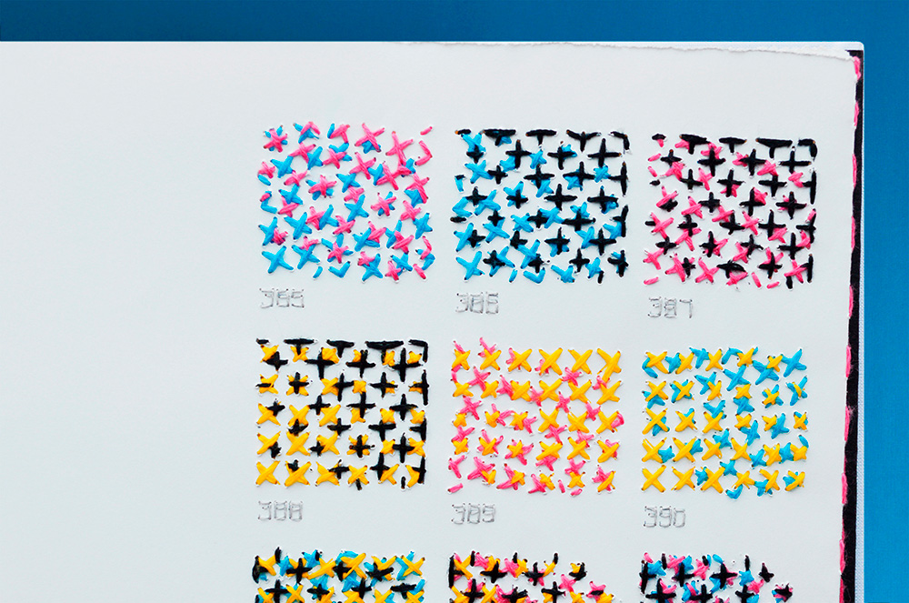 In Stitches (of CMYK)