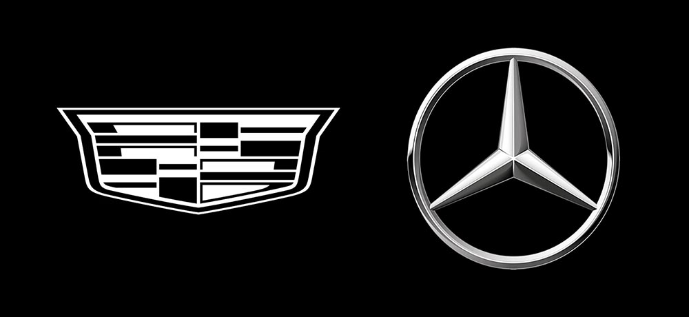 Cadillac and Mercedes Logos: New — or Not (Updated)